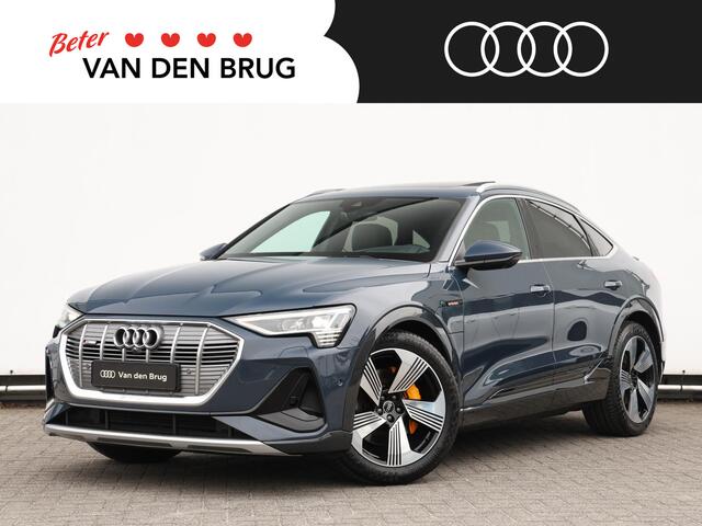 Audi e-tron Sportback 50 quattro S edition | Pano | B&O | Keyless | HUD | 360° camera | Trekhaak | Elek. geh. stoel | Stoelverwarming 21" Velgen | Adaptive Cruise