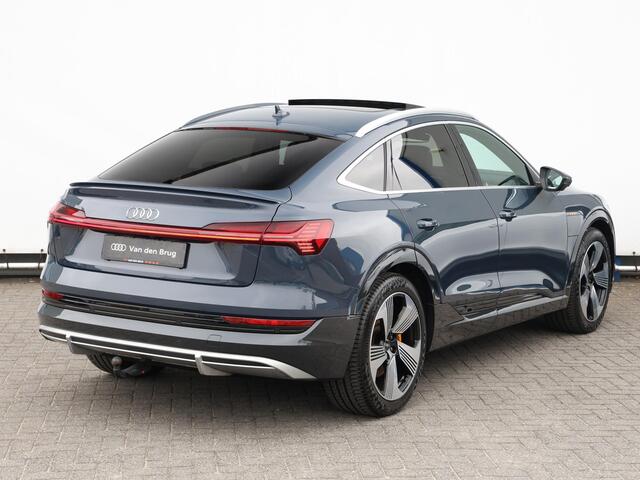 Audi e-tron Sportback 50 quattro S edition | Pano | B&O | Keyless | HUD | 360° camera | Trekhaak | Elek. geh. stoel | Stoelverwarming 21" Velgen | Adaptive Cruise
