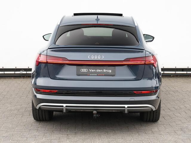 Audi e-tron Sportback 50 quattro S edition | Pano | B&O | Keyless | HUD | 360° camera | Trekhaak | Elek. geh. stoel | Stoelverwarming 21" Velgen | Adaptive Cruise