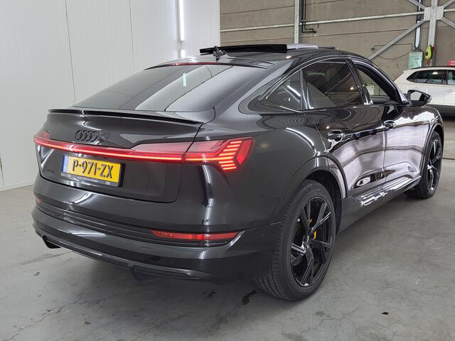 Audi e-tron Sportback 55 quattro S edition 95 kWh | 360 | Pano | Black style |