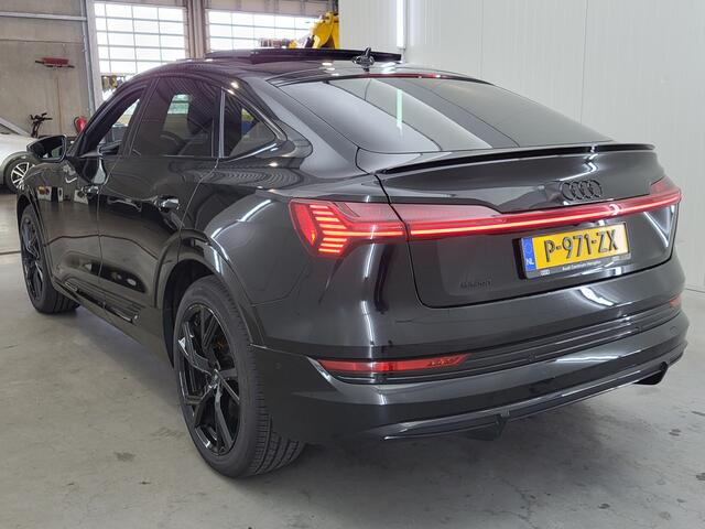 Audi e-tron Sportback 55 quattro S edition 95 kWh | 360 | Pano | Black style |