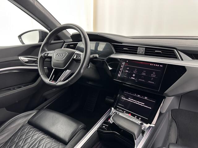 Audi e-tron Sportback 55 quattro S edition 95 kWh [ 3-Fase ] (INCL.BTW) *FULL-LEATHER | FULL-LED | ADAPTIVE-CRUISE | BANG&OLUFSEN | TOP-VIEW | MEMORY-PACK | BLIND-SPOT | KEYLESS | AMBIENT-LIGHT | AIR-SUSPENSION | SPORT-SEATS | DIGI-COCKPIT | 21''ALU |