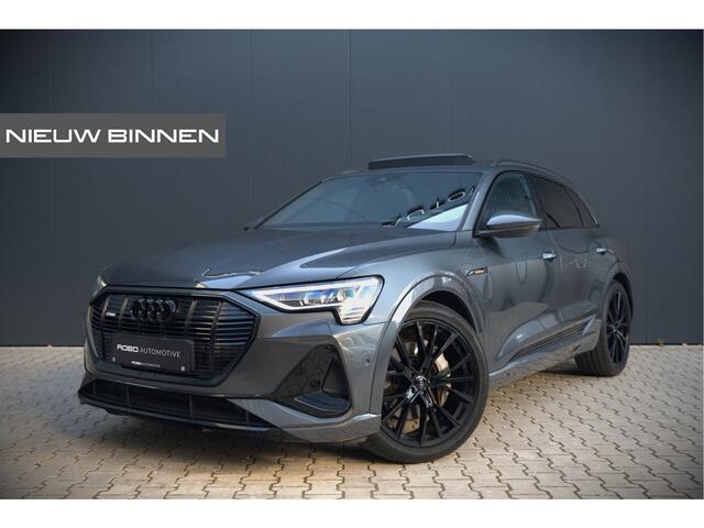 Audi e-tron e-tron 50 quattro S edition Black 71 kWh | S Line | Black Edition | Panoramadak | Memory Seats | Camera | Luchtvering | Adaptive Cruise Control | Keyless | Matrix LED | Leder | Stoelverwarming | NAP | BTW