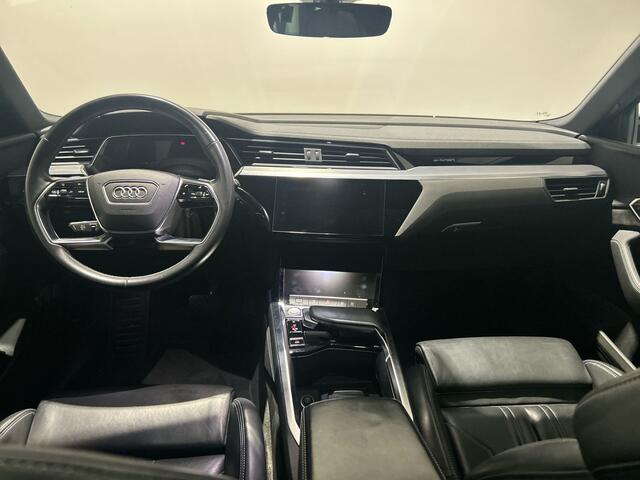 Audi e-tron e-tron 55 quattro advanced 95 kWh Panoramadak | S-Line | Lederen bekleding