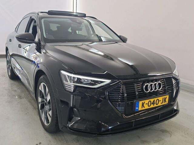 Audi e-tron Sportback 50 quattro Business edition Plus 71 kWh | Black Edition | Panoramadak | Memory Seats | Luchtvering | Adaptive Cruise Control | Apple Carplay | Keyless | Matrix LED | Leder | Stoelverwarming | NAP |