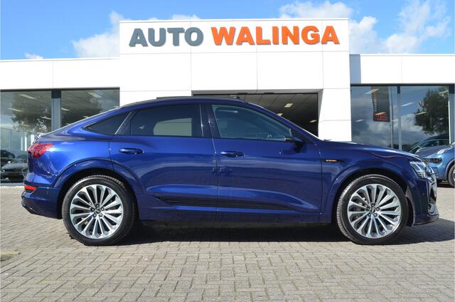 Audi e-tron Sportback 55 quattro S edition 95 kWh RS Stoelen | B&O audio | Pano | 360 camera | Camera spiegels | Trekhaak afneembaar | Luchtvering | 21'' LMV