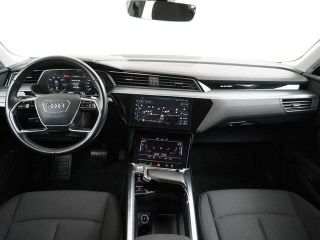 Audi e-tron 50 Quattro 313pk Luchtvering Camera Navi Elektr.Stoelen+Memory Ecc Cruise Control Pdc Launch Edition Led Lmv Keyless Connected services Led-v+a Audi-Drive-Select Ecc WiFi-vb. 1e Eigenaar Origineel Nederlandse Auto
