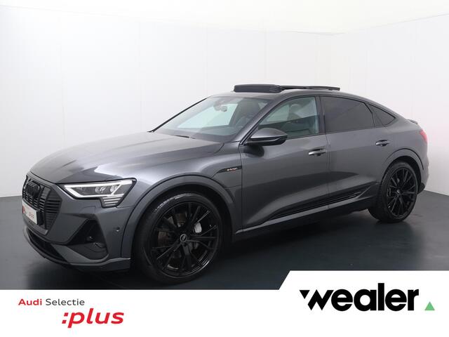 Audi e-tron Sportback 55 quattro S edition 95 kWh | 408 PK | SoH 93% | Luchtvering | Elektrisch panorama dak | Stoelverwarming