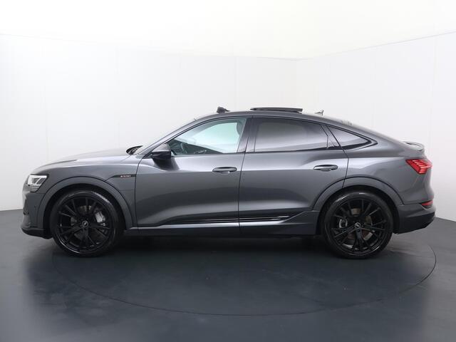 Audi e-tron Sportback 55 quattro S edition 95 kWh | 408 PK | SoH 93% | Luchtvering | Elektrisch panorama dak | Stoelverwarming