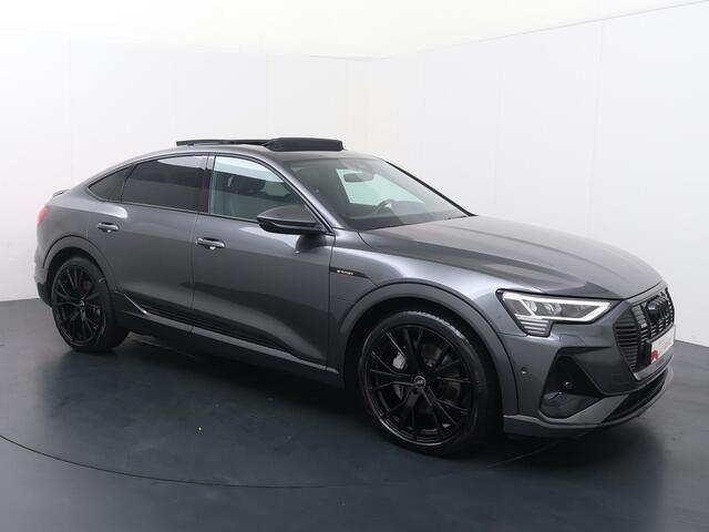 Audi e-tron Sportback 55 quattro S edition 95 kWh | 408 PK | SoH 93% | Luchtvering | Elektrisch panorama dak | Stoelverwarming