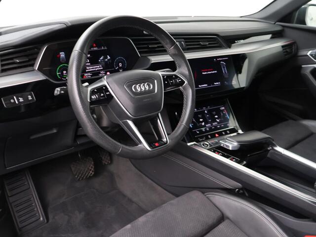 Audi e-tron Sportback 55 quattro S edition 95 kWh | 408 PK | SoH 93% | Luchtvering | Elektrisch panorama dak | Stoelverwarming