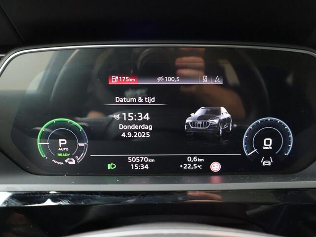 Audi e-tron Sportback 55 quattro S edition 95 kWh | 408 PK | SoH 93% | Luchtvering | Elektrisch panorama dak | Stoelverwarming