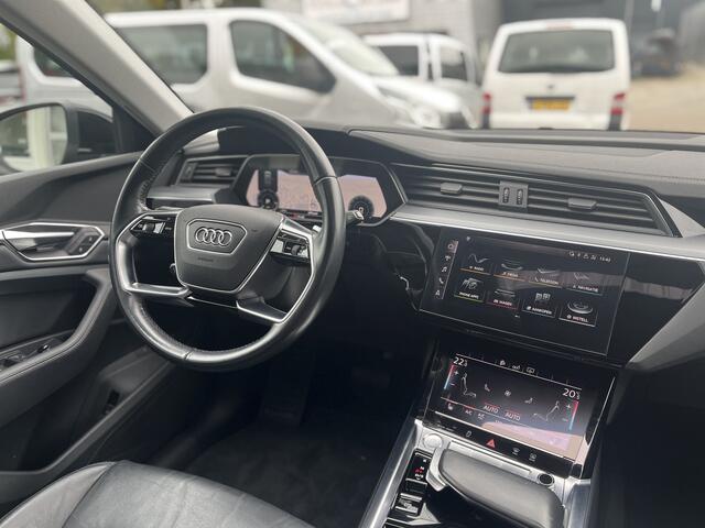 Audi e-tron e-tron 50 quattro Launch edition plus 71 kWh ACC Panoramadak Lederen bekleding