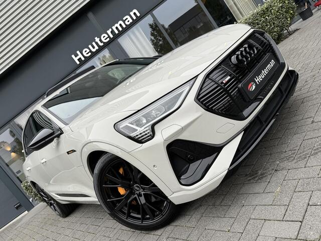 Audi e-tron 50 Quattro S Line Panorama/ Krijt beige/ Sfeerverl