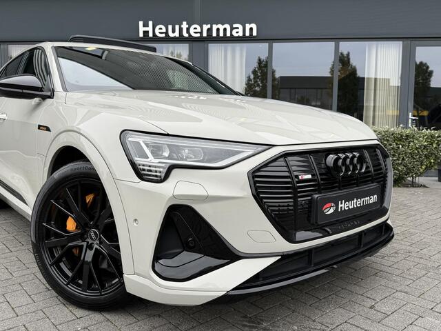 Audi e-tron 50 Quattro S Line Panorama/ Krijt beige/ Sfeerverl