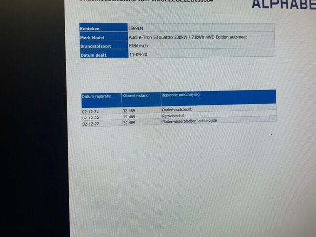 Audi e-tron 50 quattro edition 71 kWh - Carplay, Navi, Cruise