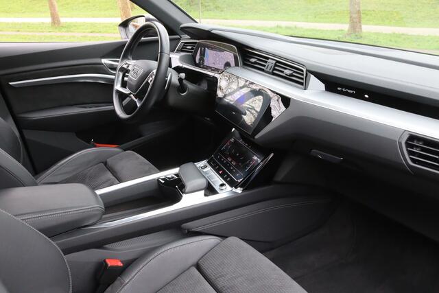 Audi e-tron Sportback 55 quattro S-Line Optiek 95 kWh Pano/Matrix LED/Camera/ACC/Elek. stoelen+mem/20"