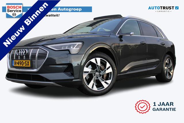 Audi e-tron e-tron 55 quattro advanced Pro Line Plus 95 kWh | Incl. 12 maanden garantie | 100% dealer onderhouden | Adaptieve cruise control | Stoelverwarming voor + achter | Climate control | Apple carplay/Android auto | Trekhaak |