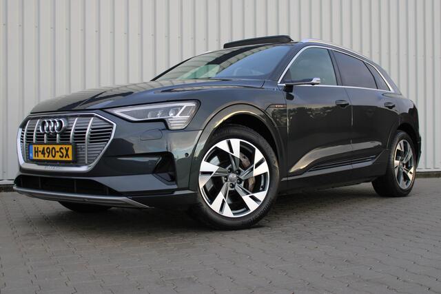 Audi e-tron e-tron 55 quattro advanced Pro Line Plus 95 kWh | Incl. 12 maanden garantie | 100% dealer onderhouden | Adaptieve cruise control | Stoelverwarming voor + achter | Climate control | Apple carplay/Android auto | Trekhaak |