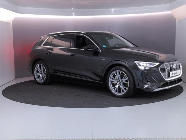 Audi e-tron 55 quattro S edition 95 kWh 408pk | Navigatie | Elektrisch verstelbare voorstoelen | Luchtvering | Parkeercamera | Matrix koplampen
