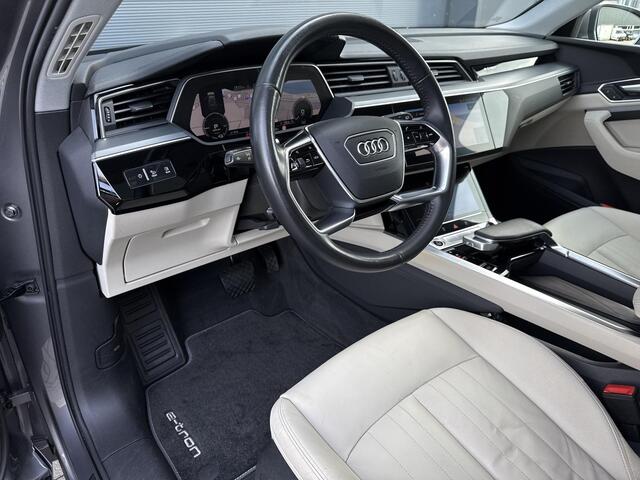 Audi e-tron 50 Quattro Business Edition Plus ?SOH 90.4% ?Panoramadak ?Vol Leder ?Luchtvering ?Full LED ?Elektrische Achterklep ?Parkeersensoren ?Trekhaak