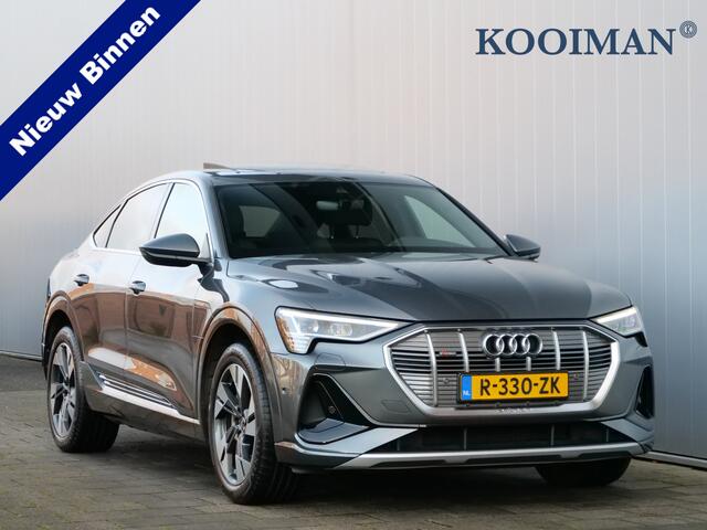 Audi e-tron Sportback 55 quattro S edition 95 kWh 408 Pk Automaat Soh 96% / Pano-dak / Trekhaak / Carplay