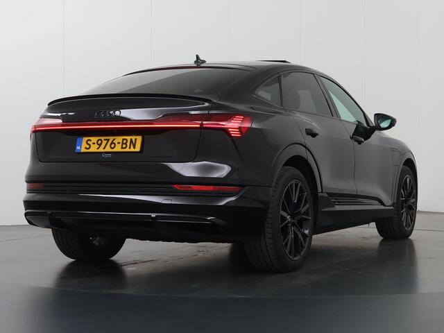 Audi e-tron Sportback 55 quattro S edition 95 kWh | SOH 95% | Ele. verstelbare stoelen + Geheugen | Panoramadak | Luchtvering | Adaptieve Cruise Control | Camera | Standkachel | NL Auto | Incl. Audi eCare 12-2028 | Sportstoelen |