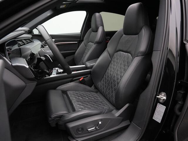 Audi e-tron Sportback 50 quattro S-Line 71 kWh | Panoramadak | Trekhaak | Nachtzicht | Valcona leder | Geheugenstoel | Head-up display | 360 camera