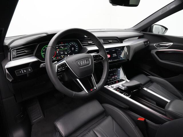 Audi e-tron Sportback 55 quattro S-Line 95 kWh 408 pk | Panoramadak | Valcona leder | Geheugenstoel | 360 camera | Bang & Olufsen | Matrix LED