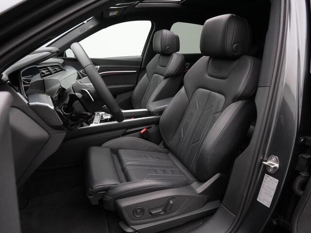 Audi e-tron Sportback 55 quattro S-Line 95 kWh 408 pk | Panoramadak | Valcona leder | Geheugenstoel | 360 camera | Bang & Olufsen | Matrix LED