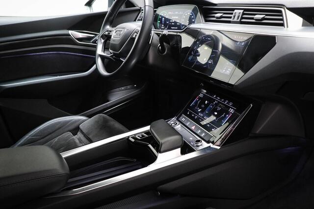 Audi e-tron 50 quattro Business edition 71 kWh SOH 94.4% | NACHTZICHT | HEAD UP | B&O DAB | 360 CAMERA | TREKHAAK | 20"