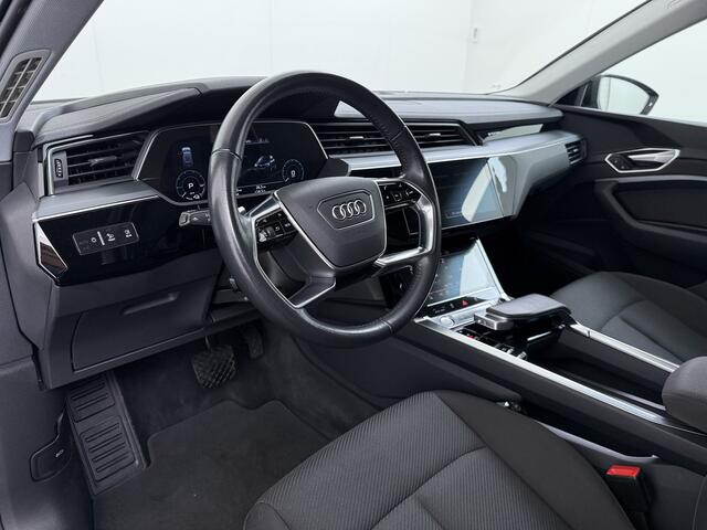 Audi e-tron 50 Quattro Business Edition 71kWh SOH 91% Navi Ecc Memory Camera DAB Pdc Stoelverwarming Elek.Stoelen Led Elek. Achterklep Lmv Privacy Glas Keyless Origineel Nederlandse Auto