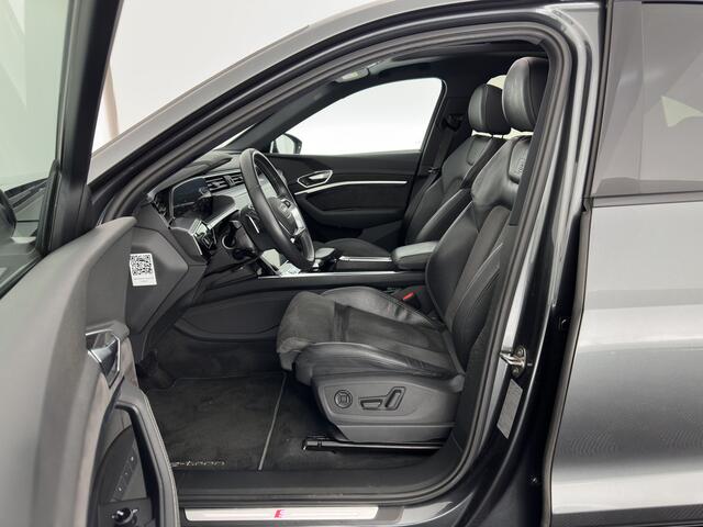 Audi e-tron Sportback 50 quattro S edition 71 kWh [3-Fase] {SOH-99%} (INCL.BTW) *PANO | LEATHER-MICROFIBRE | ADAPTIVE-CRUISE | FULL-LED | DIGI-COCKPIT | KEYLESS | MEMORY-PACK | CAMERA | NAVI-FULLMAP | SHIFT-PADDLES | DAB+ | COMFORT-SEATS | 21''ALU*