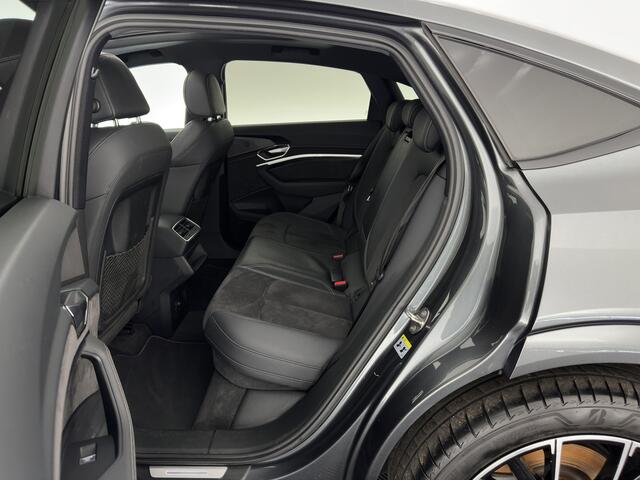 Audi e-tron Sportback 50 quattro S edition 71 kWh [3-Fase] {SOH-99%} (INCL.BTW) *PANO | LEATHER-MICROFIBRE | ADAPTIVE-CRUISE | FULL-LED | DIGI-COCKPIT | KEYLESS | MEMORY-PACK | CAMERA | NAVI-FULLMAP | SHIFT-PADDLES | DAB+ | COMFORT-SEATS | 21''ALU*