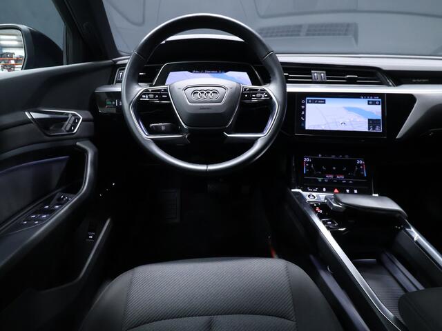 Audi e-tron 55 quattro Advanced edition 95 kWh [MEMORY SEATS, LUCHTVERING, CRUISE CONTROL, APPLE CARPLAY, ANDROID AUTO, PDC V+A, AUTOMATISCHE AIRCO, ELEKTRISCHE ACHTERKLEP, FLIPPERS, NIEUWSTAAT]