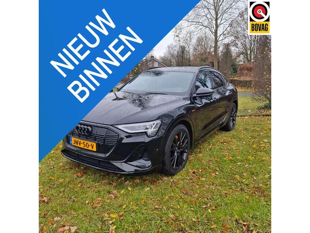 Audi e-tron Sportback 55 quattro S edition 95 kWh Black edition