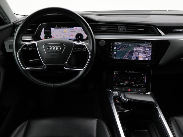 Audi e-tron 50 QUATTRO RIJMOTOR HOORBAAR *INCL. BTW=14.000 EX | 87% SOH | LEDER | TREKHAAK | 20 INCH