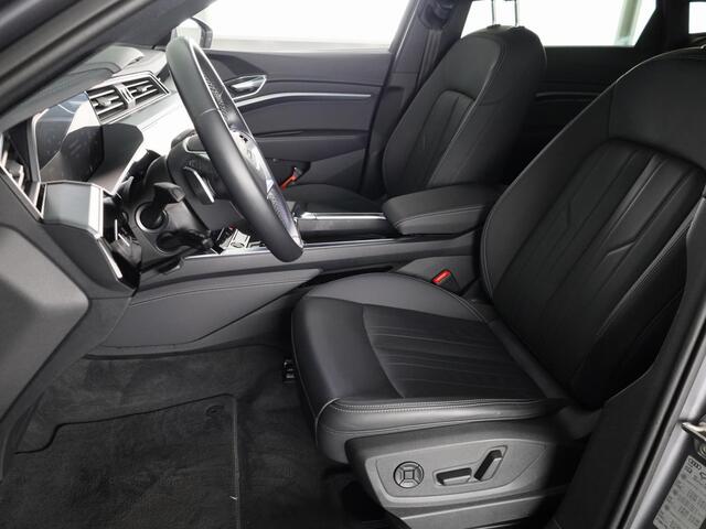 Audi e-tron 55 quattro Advanced edition Plus 95 kWh 408pk | Komt half maart binnen | Parkeersensoren | 21 inch Lichtmetalen velgen | Lederen bekleding