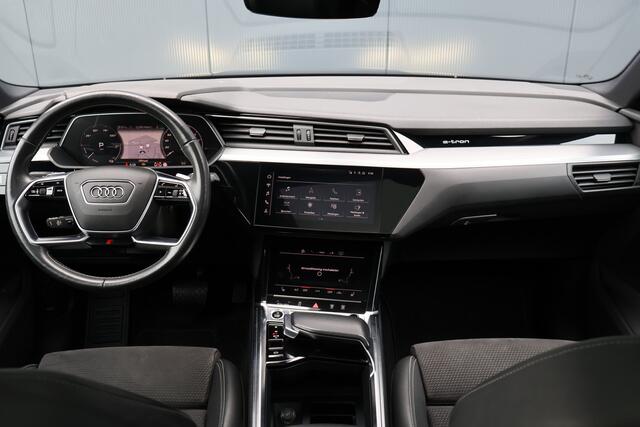 Audi e-tron Sportback 50 quattro S edition 71 kWh Panoramadak | 21 Inch | Luchtvering | Camera | Stoelverwarming | Elektr. achterklep | S-Line