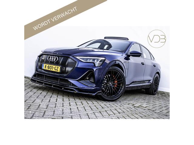 Audi e-tron Sportback 55 SOH 93% 22inch PANO 360GR AMBIANCE TREKHAAK Origineel NL