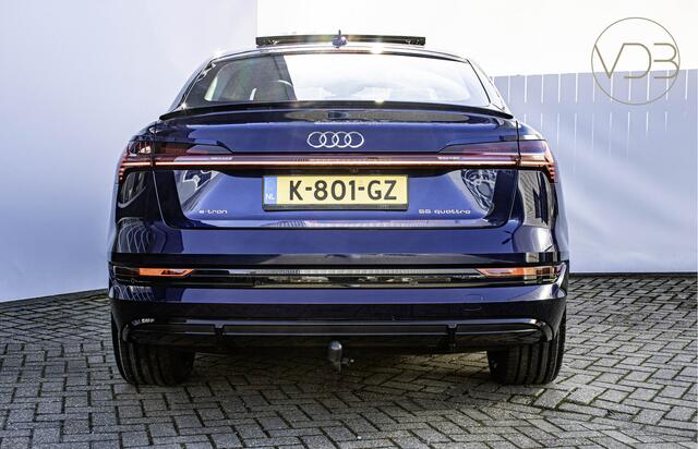 Audi e-tron Sportback 55 SOH 93% 22inch PANO 360GR AMBIANCE TREKHAAK Origineel NL