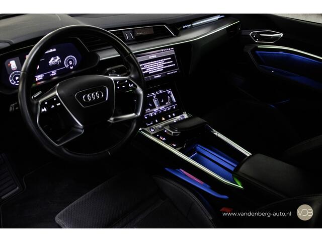 Audi e-tron Sportback 55 SOH 93% 22inch PANO 360GR AMBIANCE TREKHAAK Origineel NL