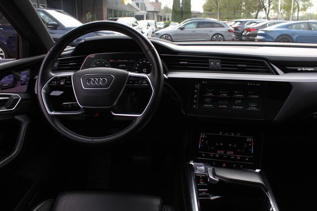 Audi e-tron Sportback 55 quattro edition 95 kWh / SoH 94,8% / Full option! / Panoramadak / Camera / Head-up / RS Seats / 21'' / Luchtvering / Matrix LED / B&O / ACC / Stoelverwarming