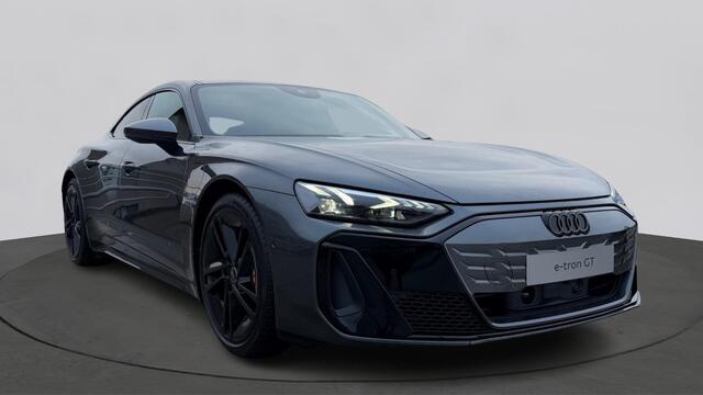 Audi e-tron GT quattro S e-tron GT 97kWh 592 2AT Automaat | Velgen, gegoten lichtmetaal 21" "5-dubbelspaak-Konkavmodule"-design | Optiekpakket zwart plus | Matrix-ledkoplampen met dynamische knipperlichten | Sportstoelen pro voorin | Designpakket rood