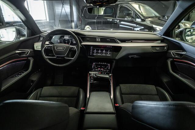 Audi e-tron 50 quattro S-Line 71 kWh Incl. BTW Schuifdak l Elektrische S-line Stoelen | Adapt. Cruise | Apple Carplay | Camera