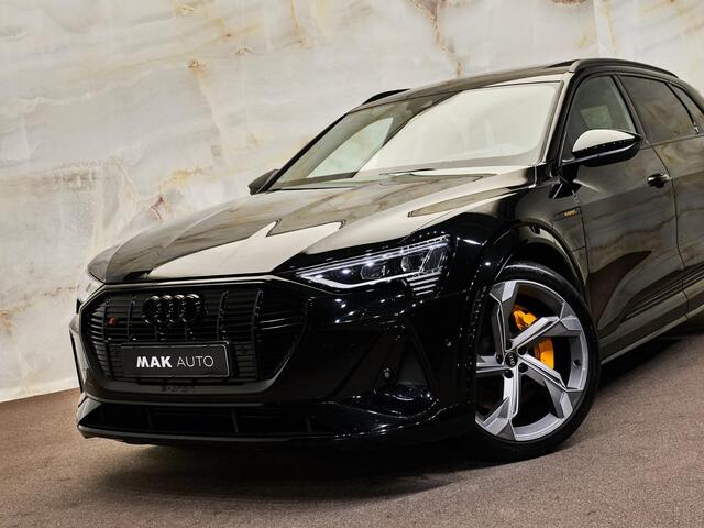 Audi e-tron S Quattro, pano, S sportstoelen, B&O, luchtv., ACC, topview, 22", keyless, HUD, privacy