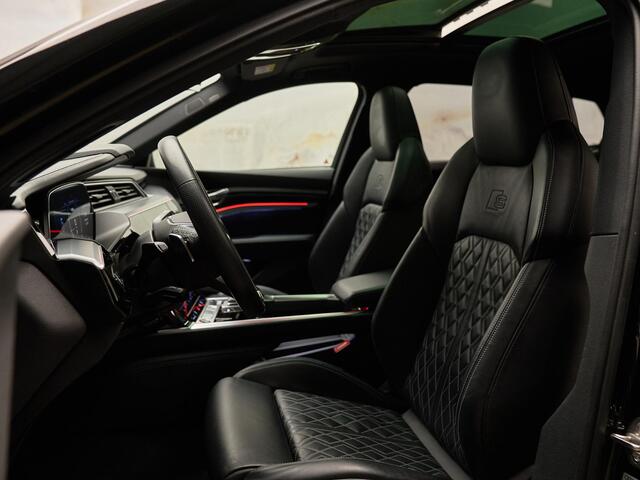 Audi e-tron S Quattro, pano, S sportstoelen, B&O, luchtv., ACC, topview, 22", keyless, HUD, privacy