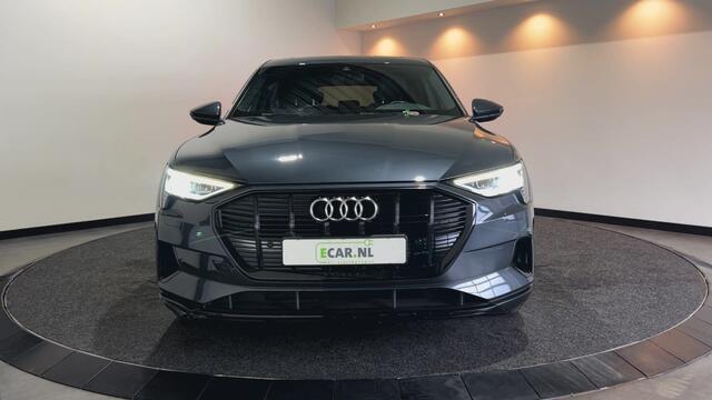Audi e-tron Sportback 55 quattro Business edition Plus 95 kWh | Panoramadak } voorstoelen verwarmd Soh (batterijcheck) Waarde 91,0 %