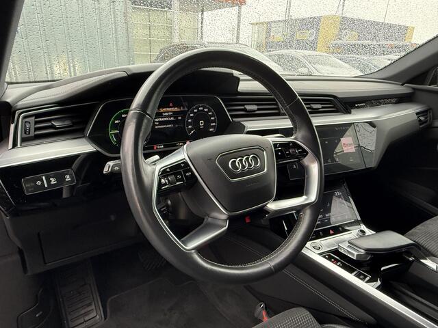 Audi e-tron Sportback BWJ 2020 55 408 PK quattro S edition 95 kWh AUTOMAAT | ALCANTARA | STOELVERW. | MEMORY STOELEN | SCHUIF PANO | ADAPTIVE CRUISE | NAVI | CLIMA | PDC | CAMERA | 22" LMV |