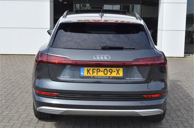 Audi e-tron 55 quattro edition 95 kWh | Panoramadak | Leer | Stoelgeheugen | Camera | Carplay |
